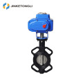 2017 Hot sale JKTL high temperature butterfly valve metal seat dn250 for hot air